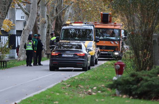 Zagreb: Velike gužve zbog zatvaranja prometnica u blizini zgrade Vjesnika
