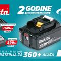 Velika promocija Makita LXT 18v baterija i punjača: Jedna baterija za više od 360 alata