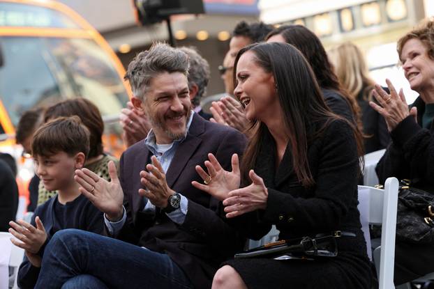 Christina Ricci unveils her star on the Hollywood Walk of Fame in Los Angeles