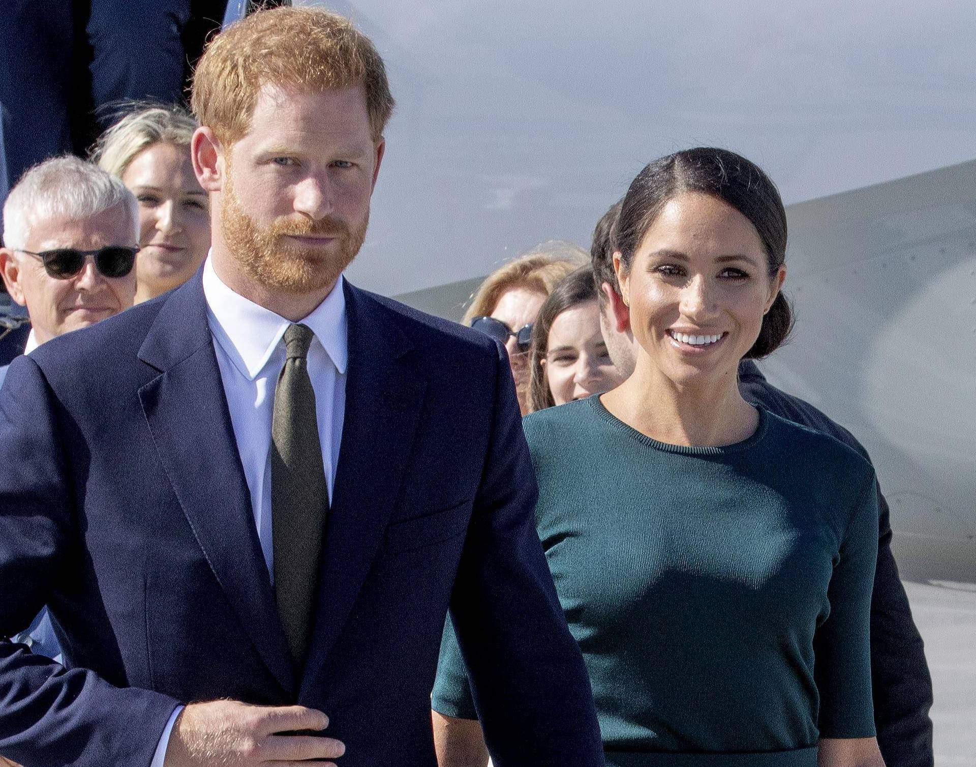 1st of a 2 days visit from The Duke and Duchess of Sussex to Dublin   Albert Nieboer / Netherlands OUT / Point de Vue OUT