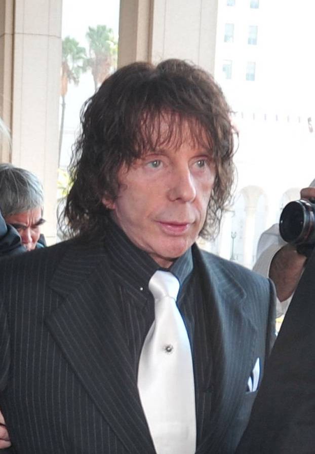 Phil Spector and Wife Rachelle Marie Spector at Court, Los Angeles, America - 29 Oct 2008