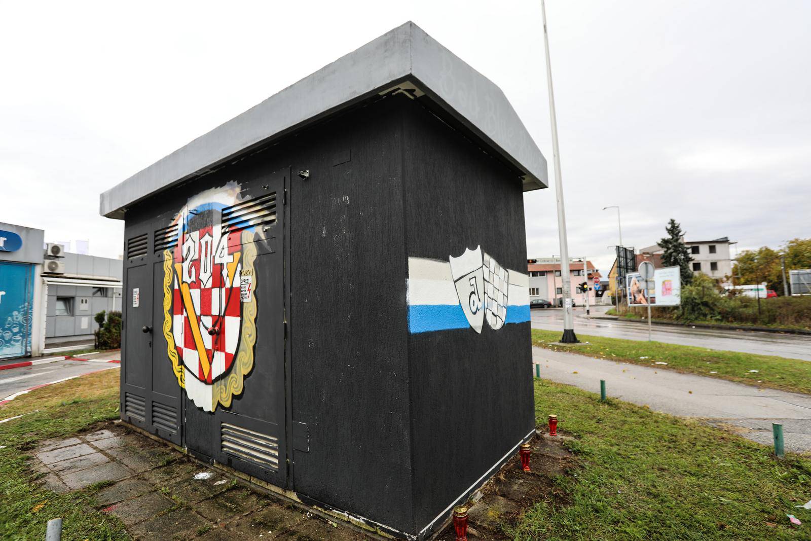 Grad Zagreb uklonio je grafite na trafostanici, pa su branitelji ponovno nacrtali