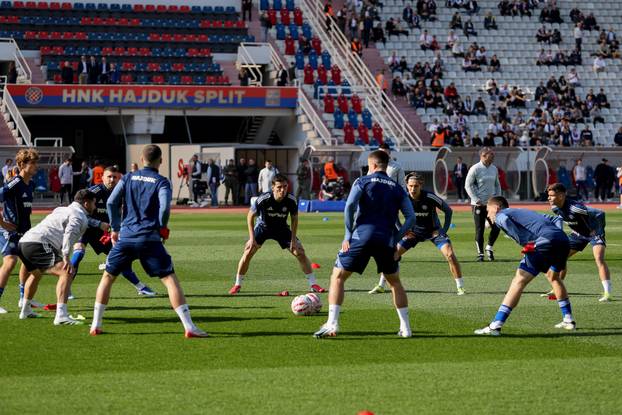 Split: Sve je spremno za početak utakmice između Hajduka i Dinama