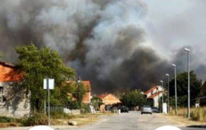 Požar u Kistanjama: Evakuirali 16 ljudi, održan krizni stožer