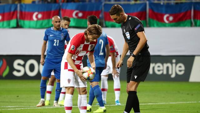 Euro 2020 Qualifier - Group E - Azerbaijan v Croatia