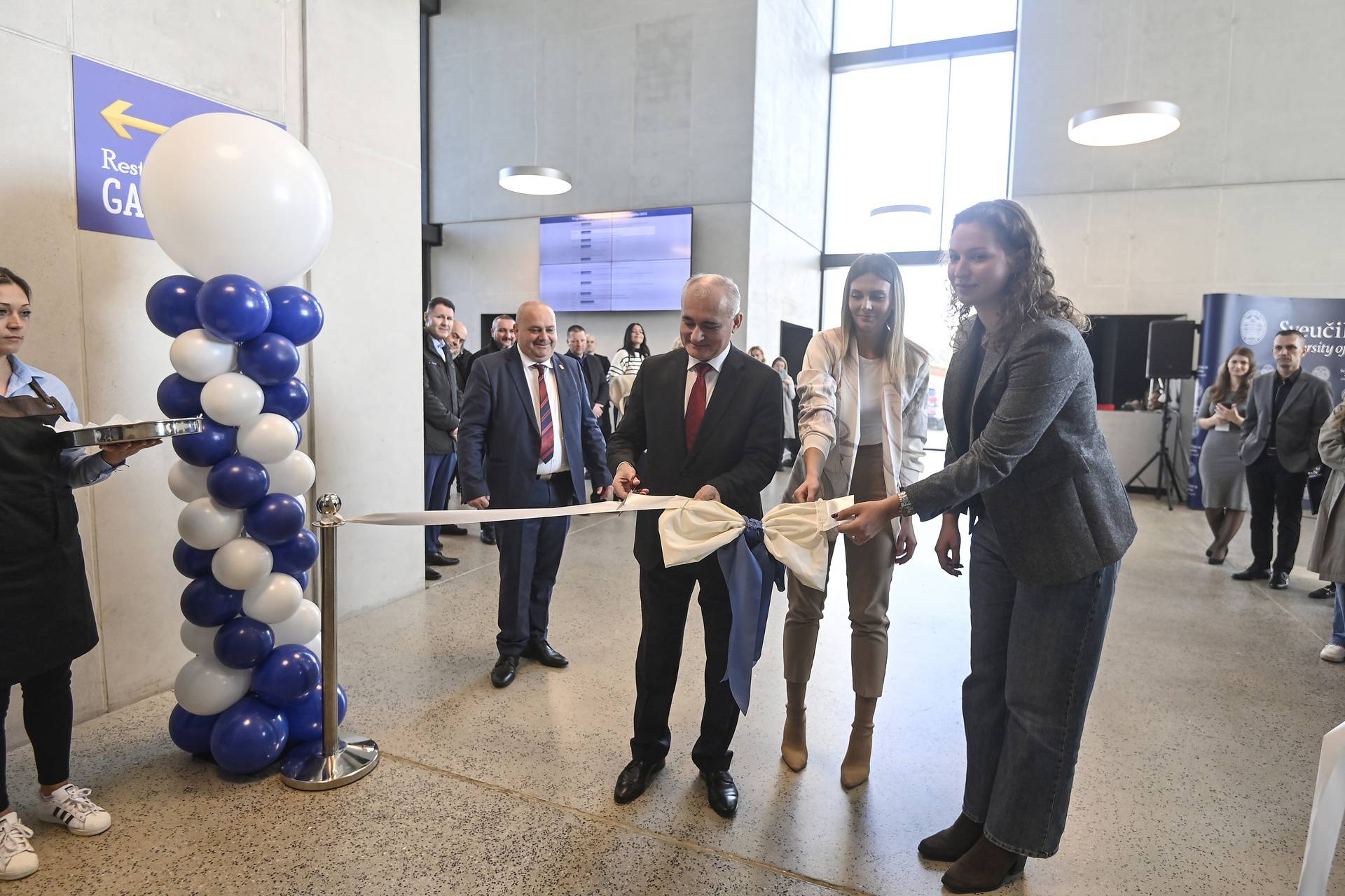 Zagreb: Otvorenje novog studentskog restorana Studentskog centra u Zagrebu "Gaudeamus"