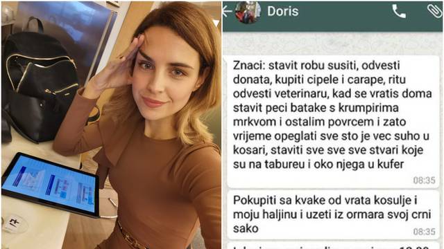 Poruke su 'kumovale' bračnim trzavicama? Doris je Borisu za Valentinovo poslala niz naredbi