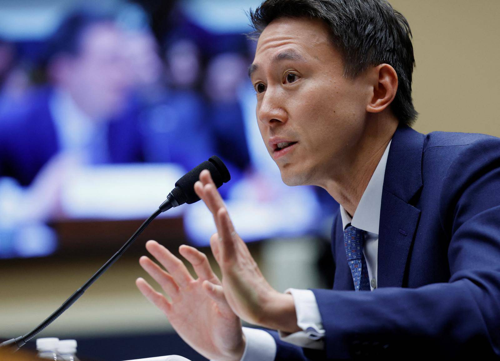 TikTok Chief Executive Shou Zi Chew testifies before a House Energy and Commerce Committee, in Washington