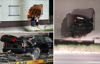 VIDEO Nesreća u Novoj Gradiški: Autom se zabio u kuću i poginuo