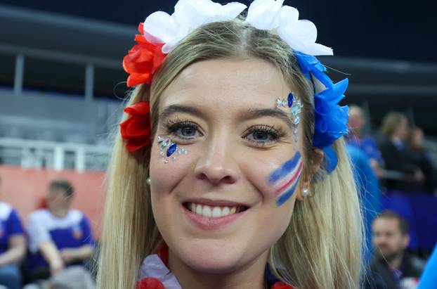 Zagreb: Atmosfera prije utakmice - IHF Svjetsko rukometno prvenstvo 2025., skupina G, 3. kolo, Slovenija - Island