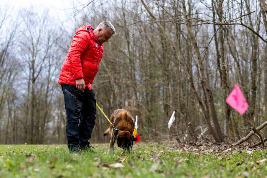 24sata Zagreb: HGSS-ov potražni pas Dracko i njegov vodič Kruno Stipetić
