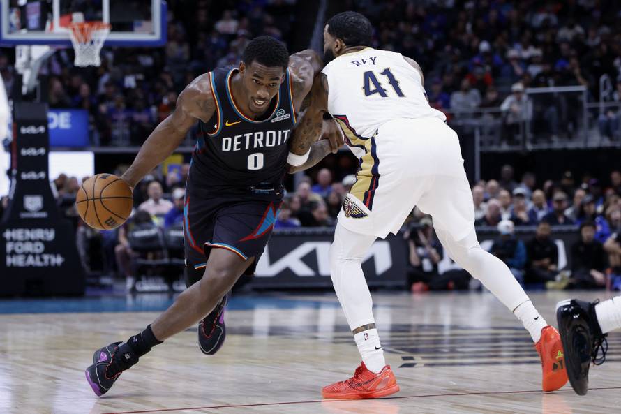NBA: New Orleans Pelicans at Detroit Pistons