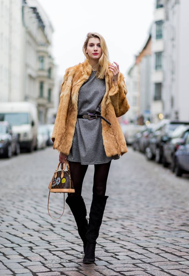 Street Style In Berlin - December 2016