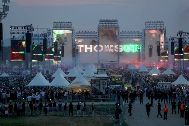 Koncert Marka Perkovića Thompsona na Hipodromu