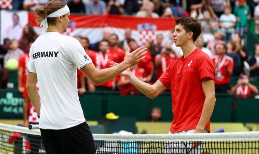 Njema&ccaron;ka u Davis Cupu provela protiv Hrvatske: Matej Dodig pru&zcaron;io sjajan otpor Zverevu
