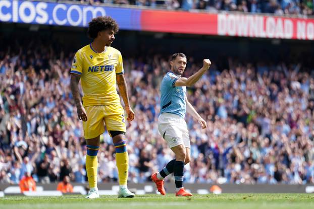 Manchester City v Crystal Palace - Premier League - Etihad Stadium