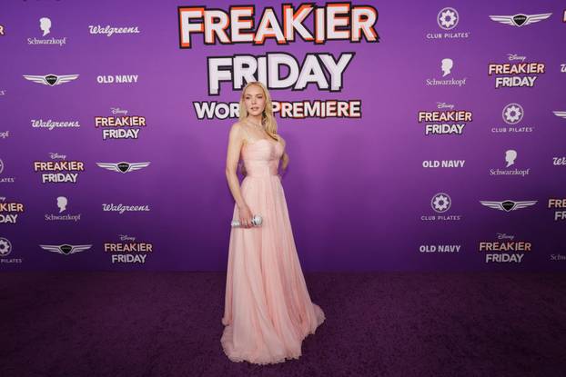 Premiere for the film "Freakier Friday", in Los Angeles, California