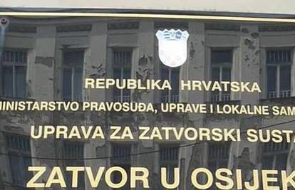 Osijek: Zatvorenici odbili jesti jer je zatvor pretrpan