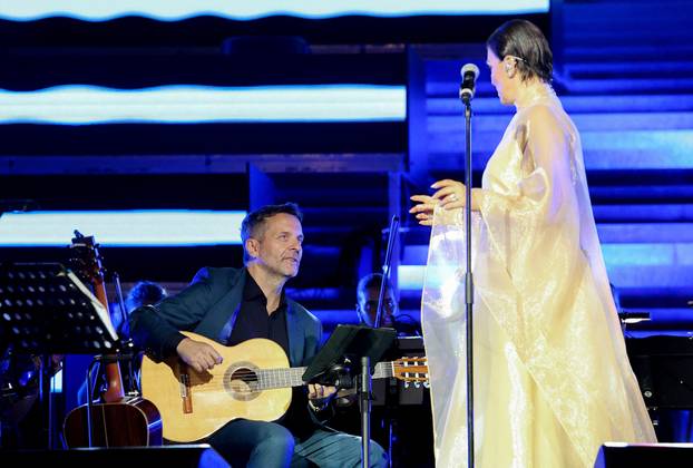 Split: Koncert Nina Badri&cacute;  i Ante Gelo na Melodijama Jadrana