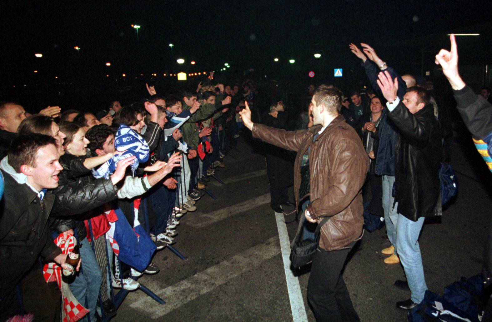 Beograd: Prvi dvoboj Cibone i Partizana nakon raspada Jugoslavije, 08.01.1998.