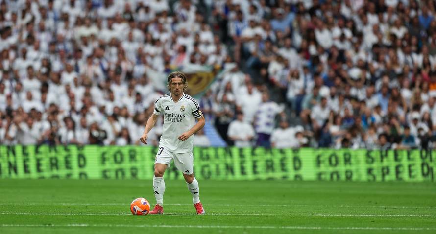 Madrid: Utakmica Real Madrid - Real Sociedad, posljednja u kojoj Luka Modrić igra s dresom Real Madrida
