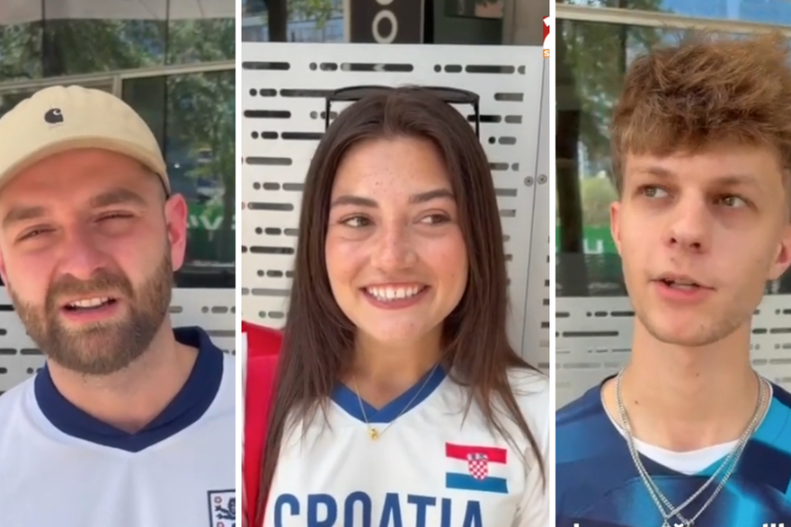 VOX POPULI Predikcije ljudi u Dallasu za utakmicu Hrvatska - Engleska