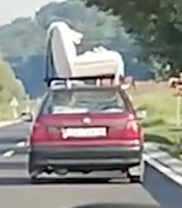 Kroz Zagorje s trosjedom na krovu jurio i do 100 km/sat