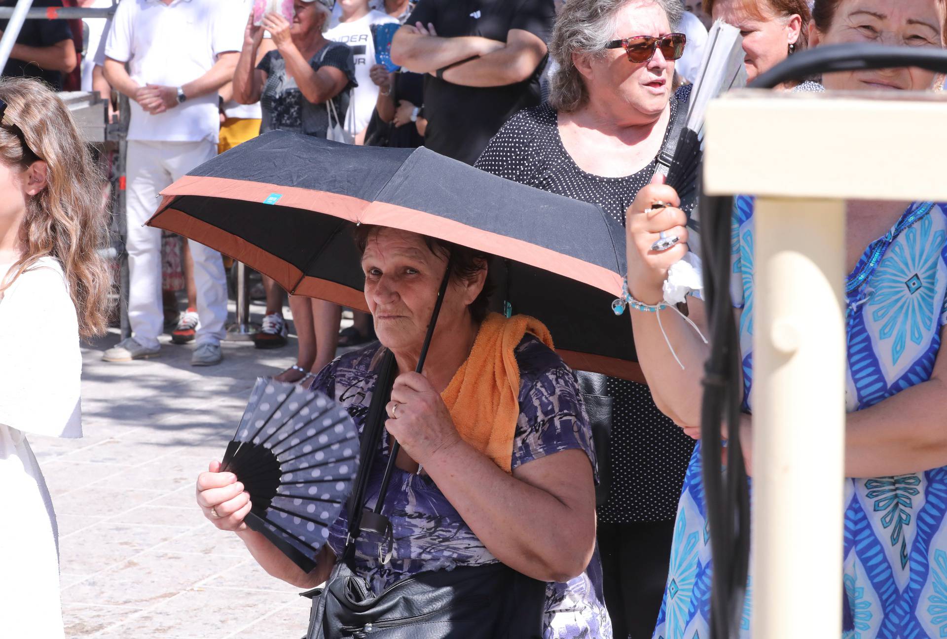 Sinj: Procesija i misa povodom blagdana Velike Gospe