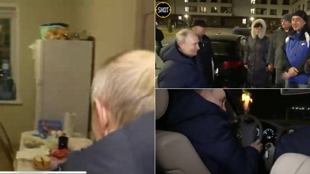 VIDEO/FOTO Putinov show u Mariupolju: Vozio auto, slušao hvalospjeve, ulazio u stanove...