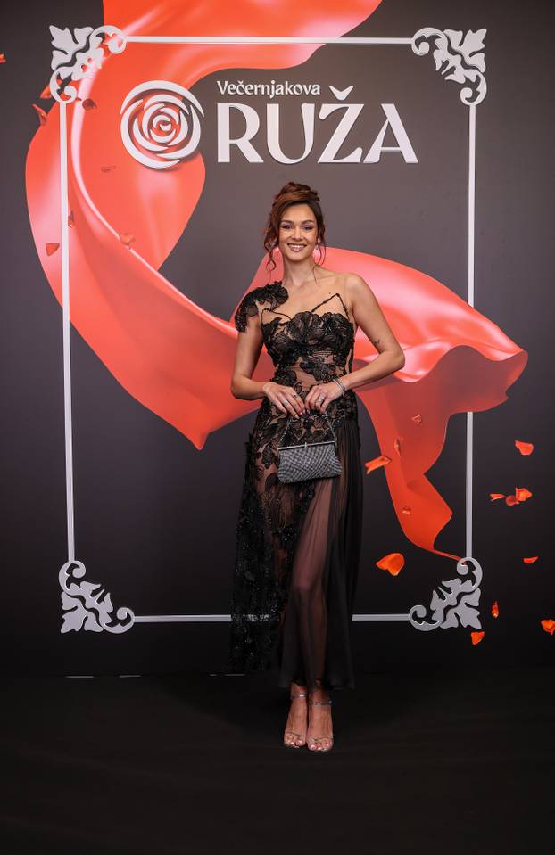 Zagreb: Uzvanici na dodjelu medijske nagrade "Večernjakova ruža" u Hrvatskom narodnom kazalištu