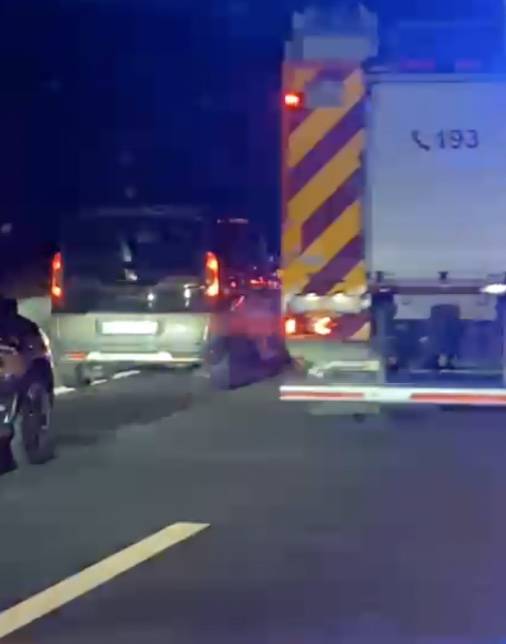 VIDEO Sudar tri vozila na A1 kod Jastrebarskog, napravila se kolona od četiri kilometra