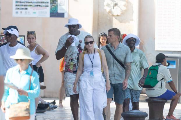 Dubrovnik: Michael Jordan u šetnji gradom