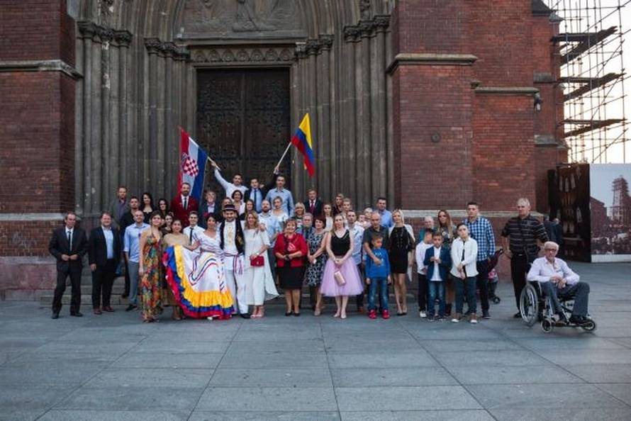 Ja navijam za Kolumbiju, ona za Hrvatsku, zajedno za Osijek