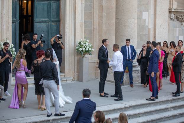 Zrinka Šahurić i Bojan Bogdanović vjenčali su se u Dubrovniku 