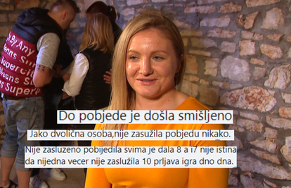 Gledatelji 'Večere' smatraju da Slađana nije trebala pobijediti: 'Kalkulirala je! Sram je bilo...'