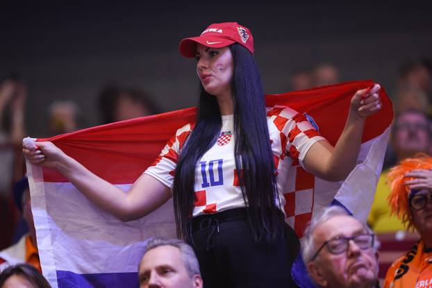Susret &Scaron;vedske i Hrvatske u prvom krugu EHF Europskog prvenstva, navija&ccaron;i