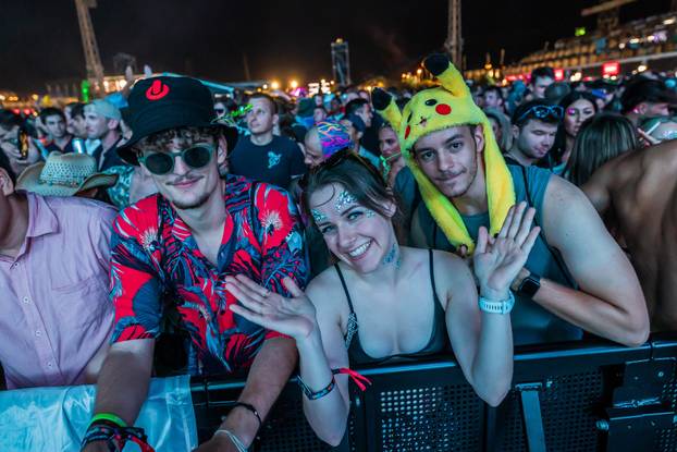 Split: Treća večer Ultra Europe Festivala, Nastup DJ-a Afrojack