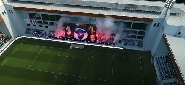 FOTO Ovo je stadion na kojemu danas igra Dinamo. Moderno zdanje u Srbiji izgradili Mađari