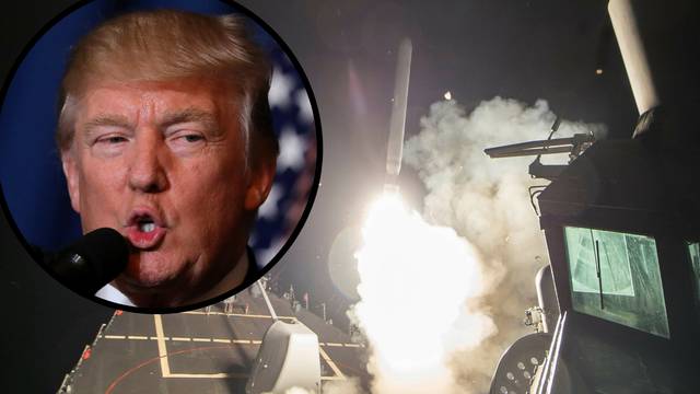 Trump je bombardirao Siriju: 'Taj se pokolj mora zaustaviti'