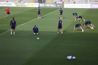 FOTO 'Vatreni' odradili trening na Rujevici bez Marka Livaje