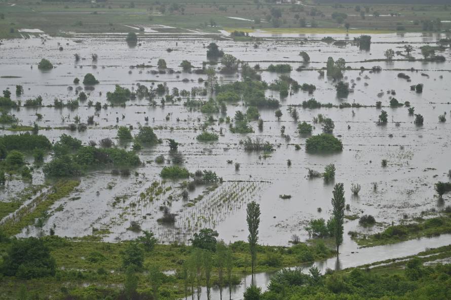 Vrgorački kraj i nasadi potpuno su poplavljeni zbog obilnih kiša