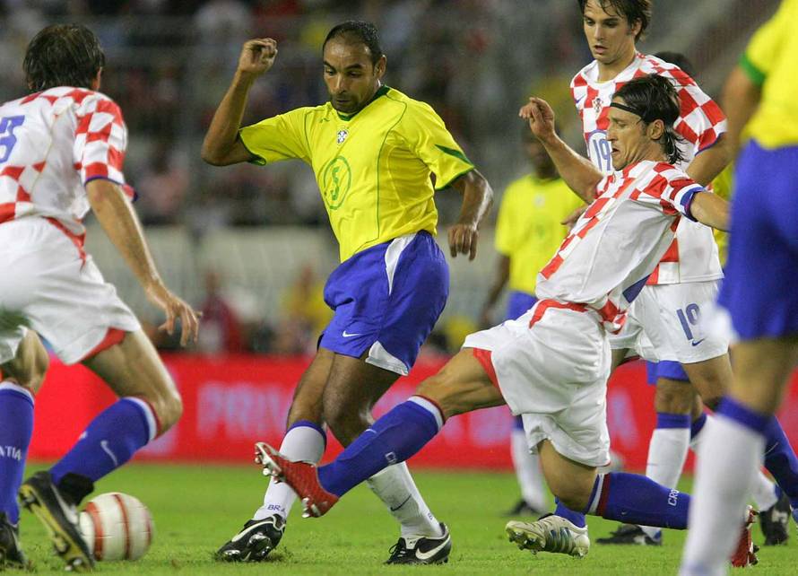 ARHIVA - U spektaklu na Poljudu Hrvatska i Brazil u prijateljskom susretu odigrali 1:1