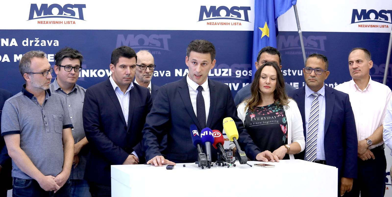 Zagreb: MOST podrÅ¾ao predsjedniÄku kandidaturu Miroslava Å kore