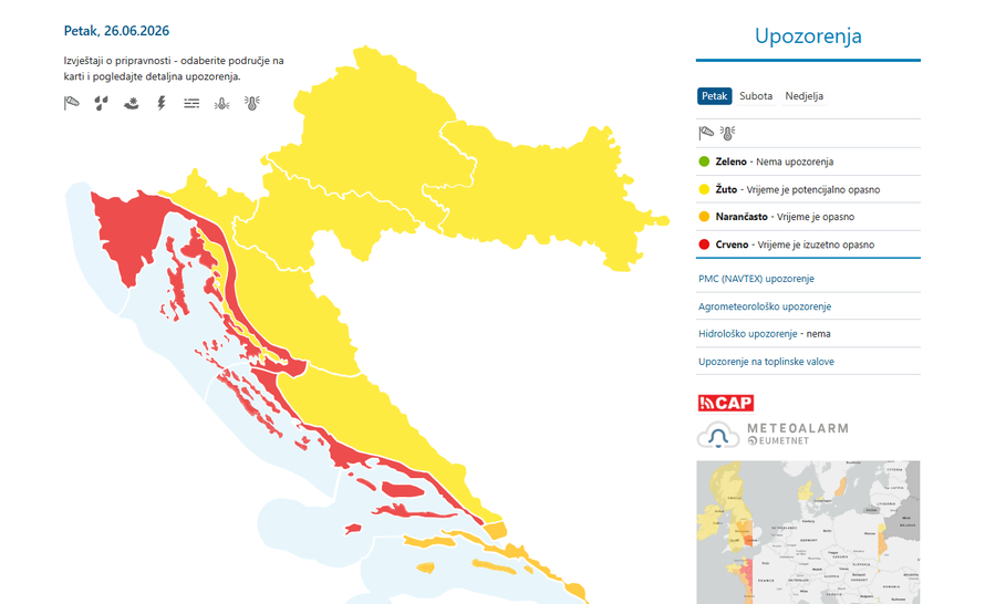KO ŽIV KO SKUHAN Pali klimu! Pogledajte što dolazi u nedjelju
