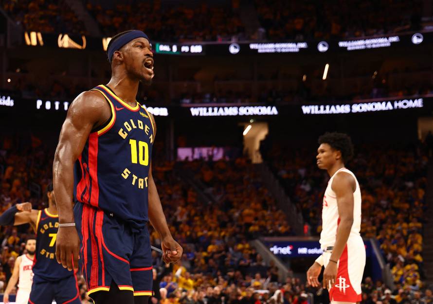 NBA: Playoffs-Houston Rockets at Golden State Warriors