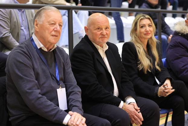 Zabok: Zlatko i Blanka Mateša na utakmici KK Split - KK Zadar