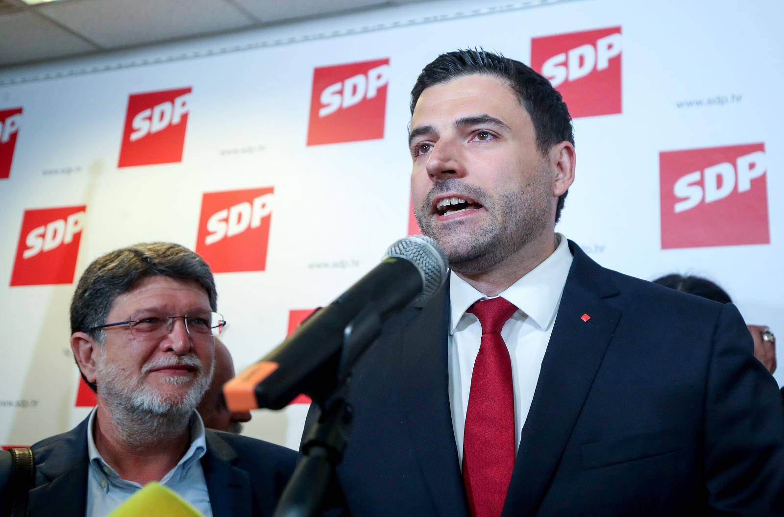 Zagreb: Izborni stoÅ¾er SDP-a u srediÅ¡njici na Iblerovom trgu