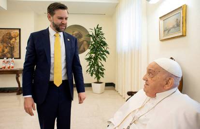 Vance o susretu s papom: 'Ludo je, nisam znao da mu je ostalo manje od jednog dana života'