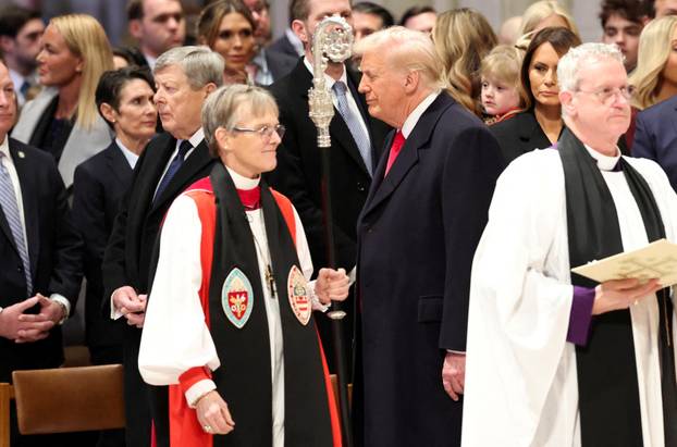 National Day of Prayer Service at the Washington National Cathedral in Washington