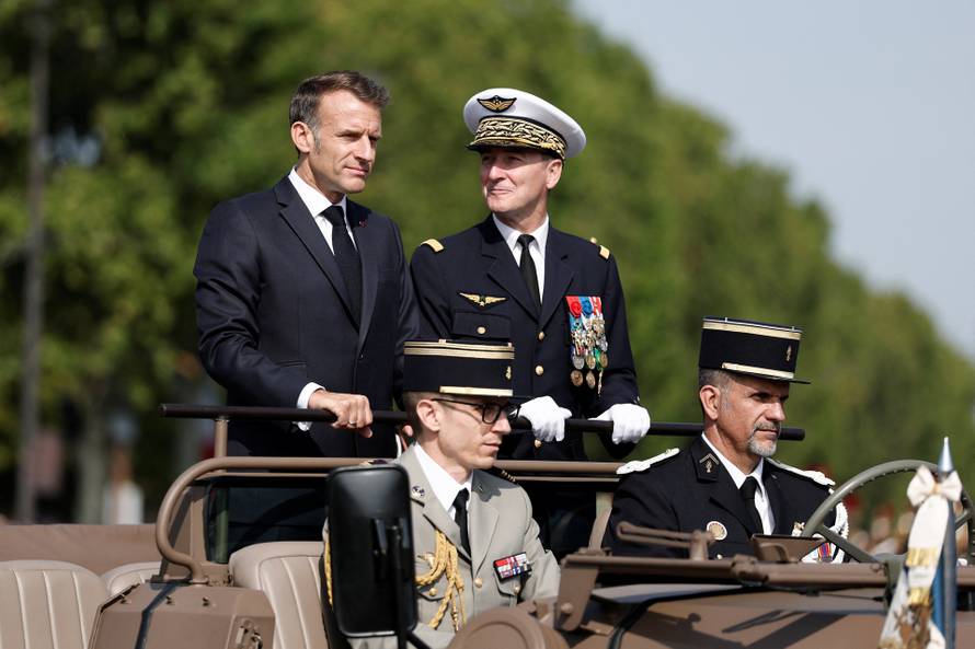 Annual Bastille Day celebrations in Paris